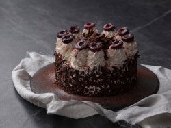 Простой торт «Трухлявый пень» на сметане