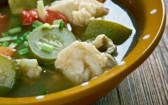 Солянка с треской и квашеной капустой
