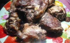 Маринад с зеленью для утки в вине