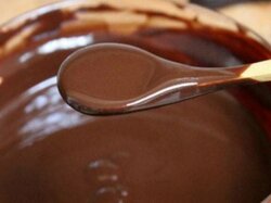 Быстрая глазурь из какао-порошка