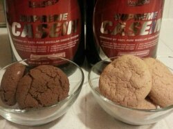 Протеиновое кокосово-овсяное печенье