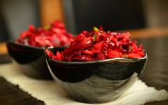 Винегрет со свежей капустой и лимонным соком