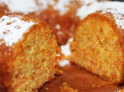 Морковный кекс в духовке