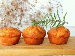 Сырные кексы из ржаной муки