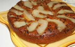 Постная яблочная коврижка в мультиварке