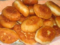 Самые быстрые пирожки с творожной начинкой