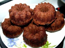 Простые маффины без молока и яиц