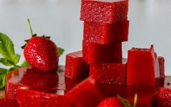 Домашний мармелад из клубники с агар-агаром