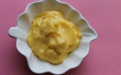 Банановый крем с маслом и сгущенкой