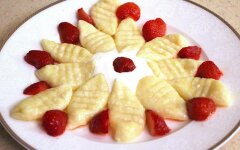 Ленивые вареники с творогом без манки