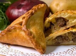 Эчпочмак с картофелем и мясом по-татарски