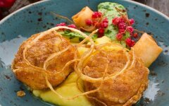 Котлеты из скумбрии и картошки