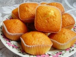 Простые кексы по-домашнему