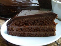 Шоколадный торт «Негр» по-домашнему