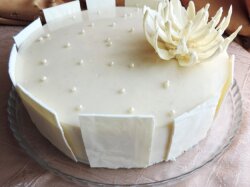 Глазурь из белого или темного шоколада и молока