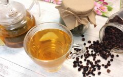 Чай из черной смородины в электросушилке