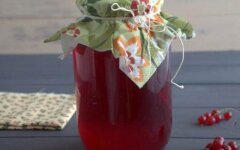 Компот из красной смородины по классическому рецепту