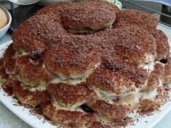 Домашний торт «Черепаха» со сметанным кремом