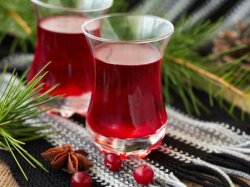 Клюквенный морс в мультиварке на пару