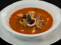 Нормандский буйабес с кальмарами