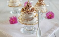 Ванильно-лимонный воздушный крем