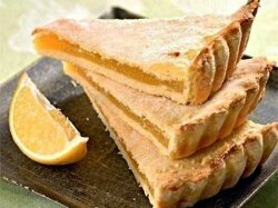 Пирог с лимонной начинкой в духовке