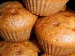 Медово-ореховые кексики на молоке