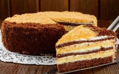 Простой домашний торт на скорую руку