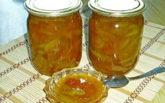 Варенье из алычи и груш с корицей