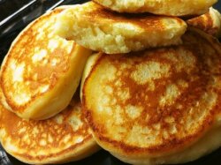 Творожные оладьи на сметане