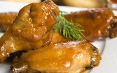 Курица в медово-горчичном соусе целиком в духовке