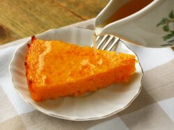 Тыквенный манник на простокваше в мультиварке