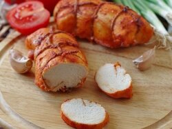 Куриная пастрома в молоке в духовке