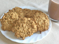 Овсяное печенье без яиц и сахара