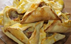 Эчпочмак с курицей в любом тесте