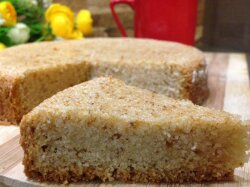 Манник из просроченного йогурта в духовке