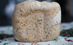 Дрожжевой хлеб с отрубями в хлебопечке