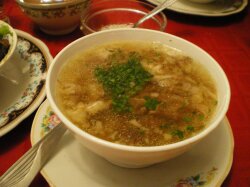 Армянский хаш из говяжьей ноги