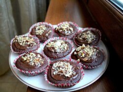 Шоколадные маффины на натуральном йогурте