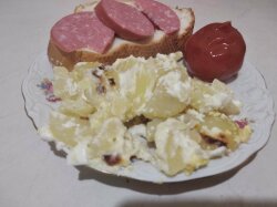 Картошка запеченная в сметане в духовке