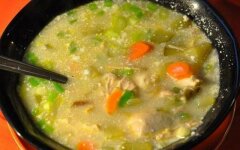 Рассольник из говядины с капустой