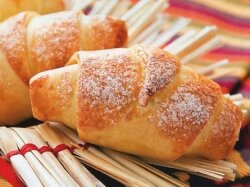 Хрустящие круассаны с маком