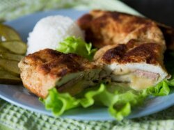 Кордон блю из кабачков