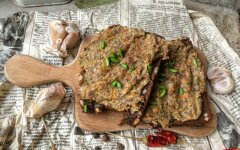 Паштет из куриной грудки с грибами и горчицей