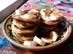 Панкейки на молоке к завтраку