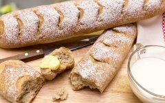Дрожжевой хлеб с отрубями и кориандром