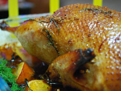 Соево-медовый маринад для утки