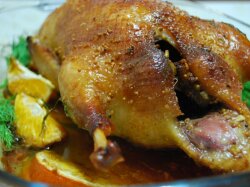 Маринад с лимоном и медом для утки