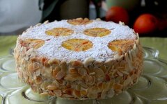 Нежнейший апельсиново-маковый торт