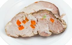 Буженина с морковью и горчицей в мультиварке